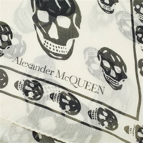 alexander mcqueen skull scarf cheap